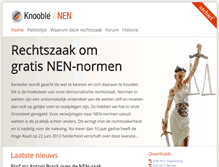 Tablet Screenshot of nen.knooble.com